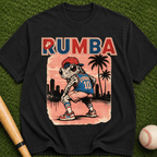 Rumba Baseball Graphic T-Shirt — Retro Palm Beach Vibe