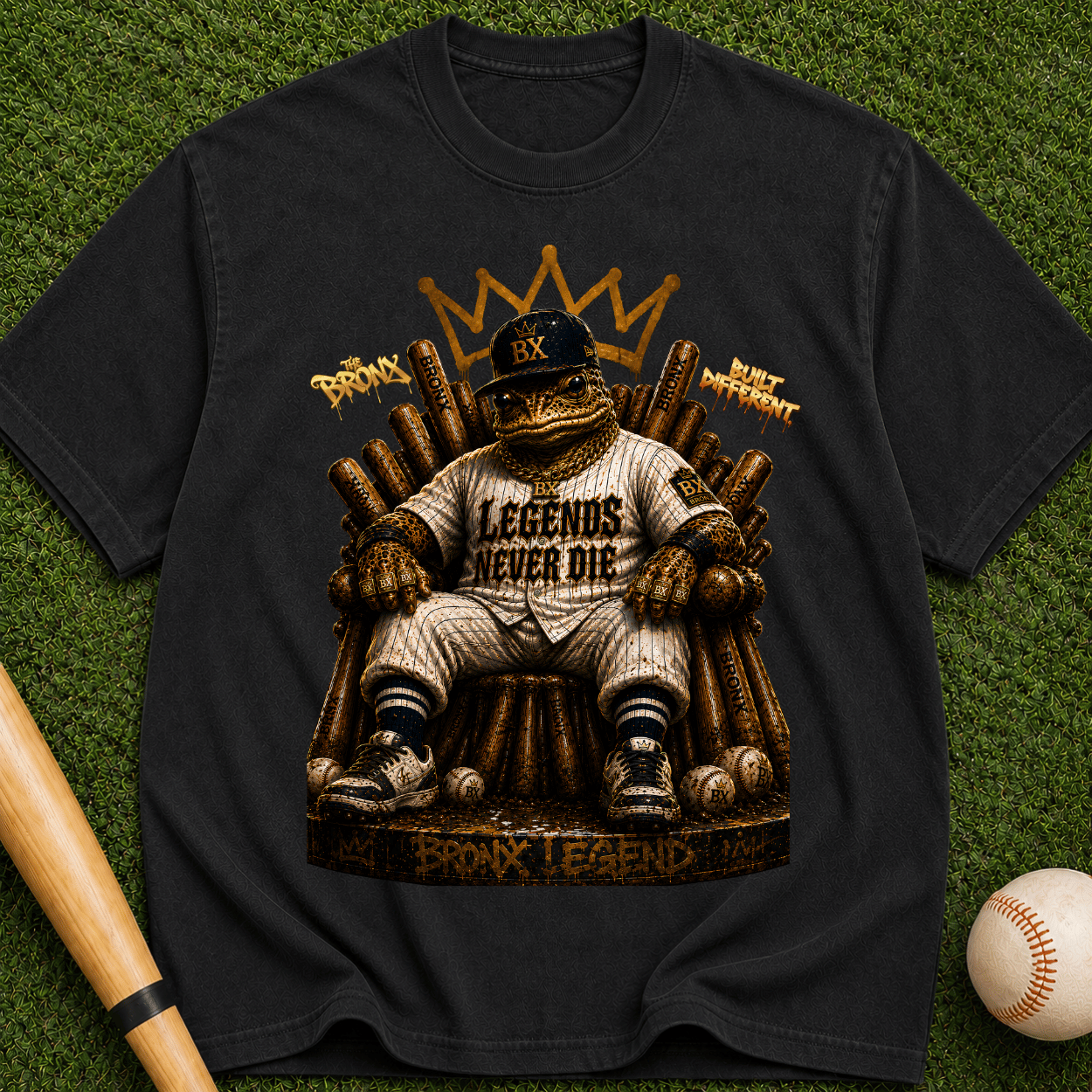 Legend Never Dies T-Shirt — Vintage King Graphic Tee