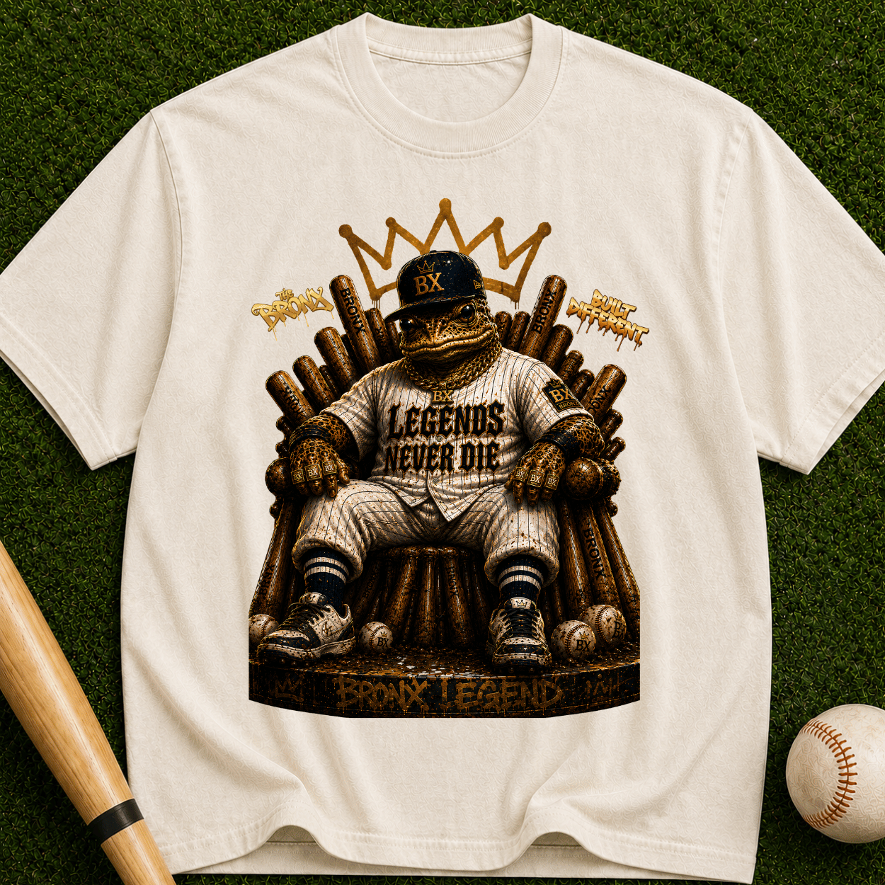 Legend Never Dies T-Shirt — Vintage King Graphic Tee