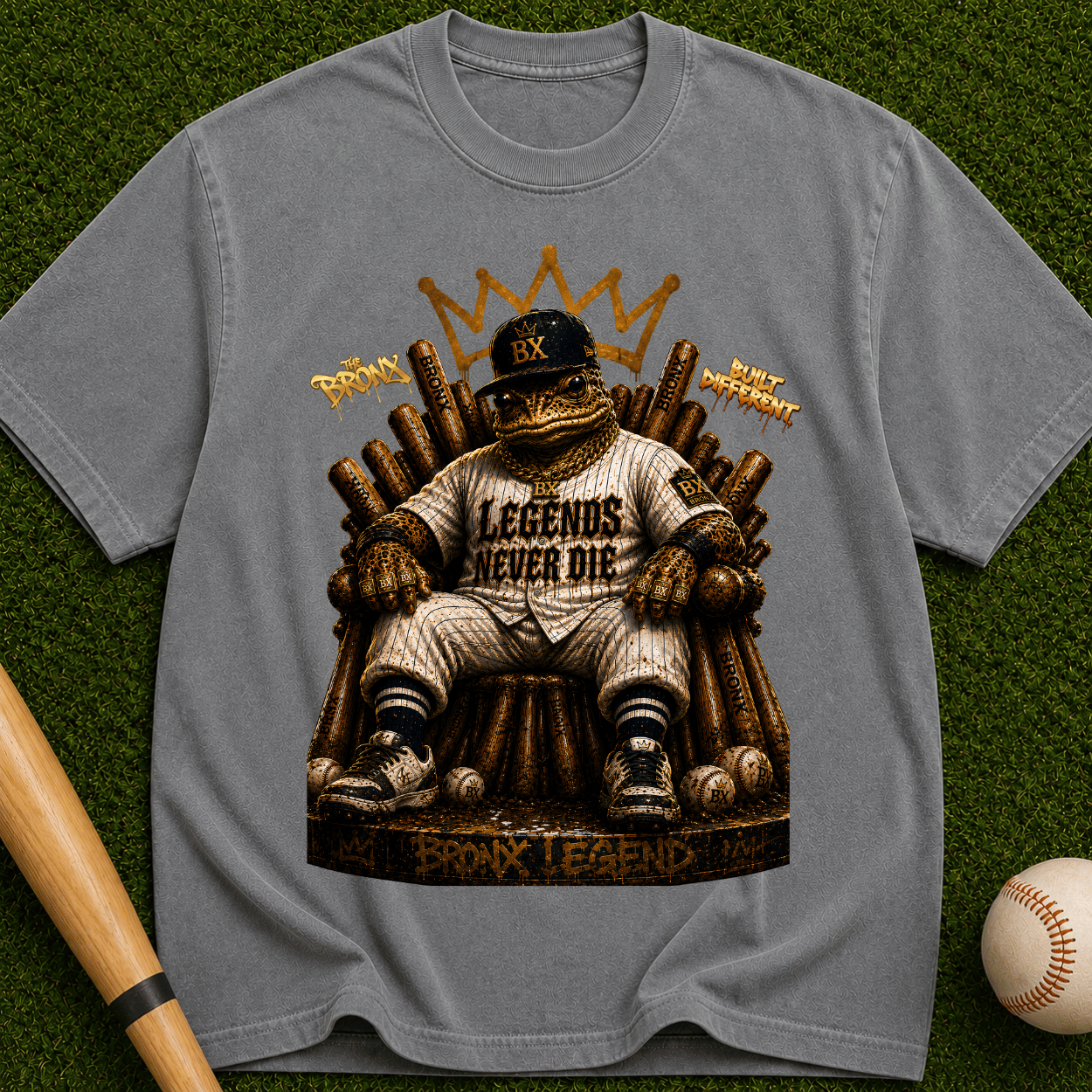 Legend Never Dies T-Shirt — Vintage King Graphic Tee