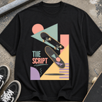 Skateboard Retro Geometric T-Shirt