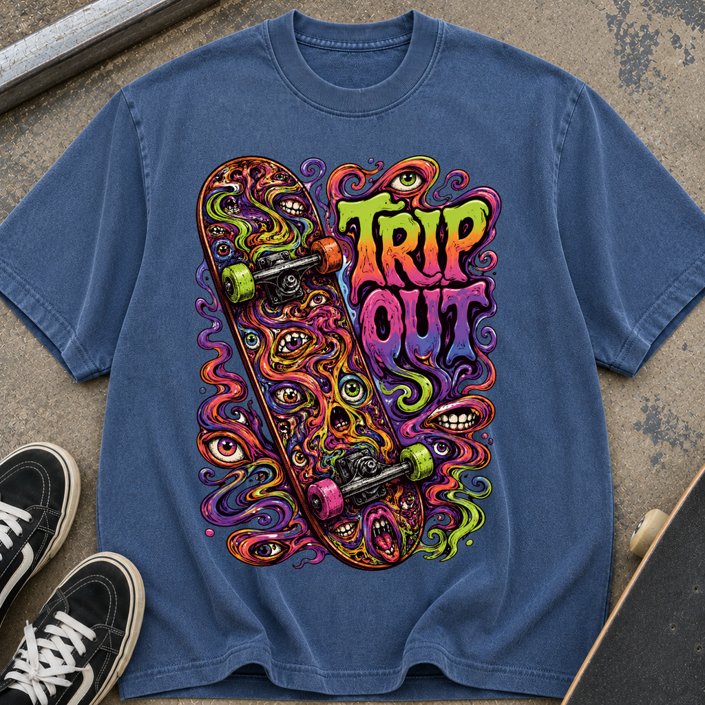 Trip Out Skateboard T-Shirt