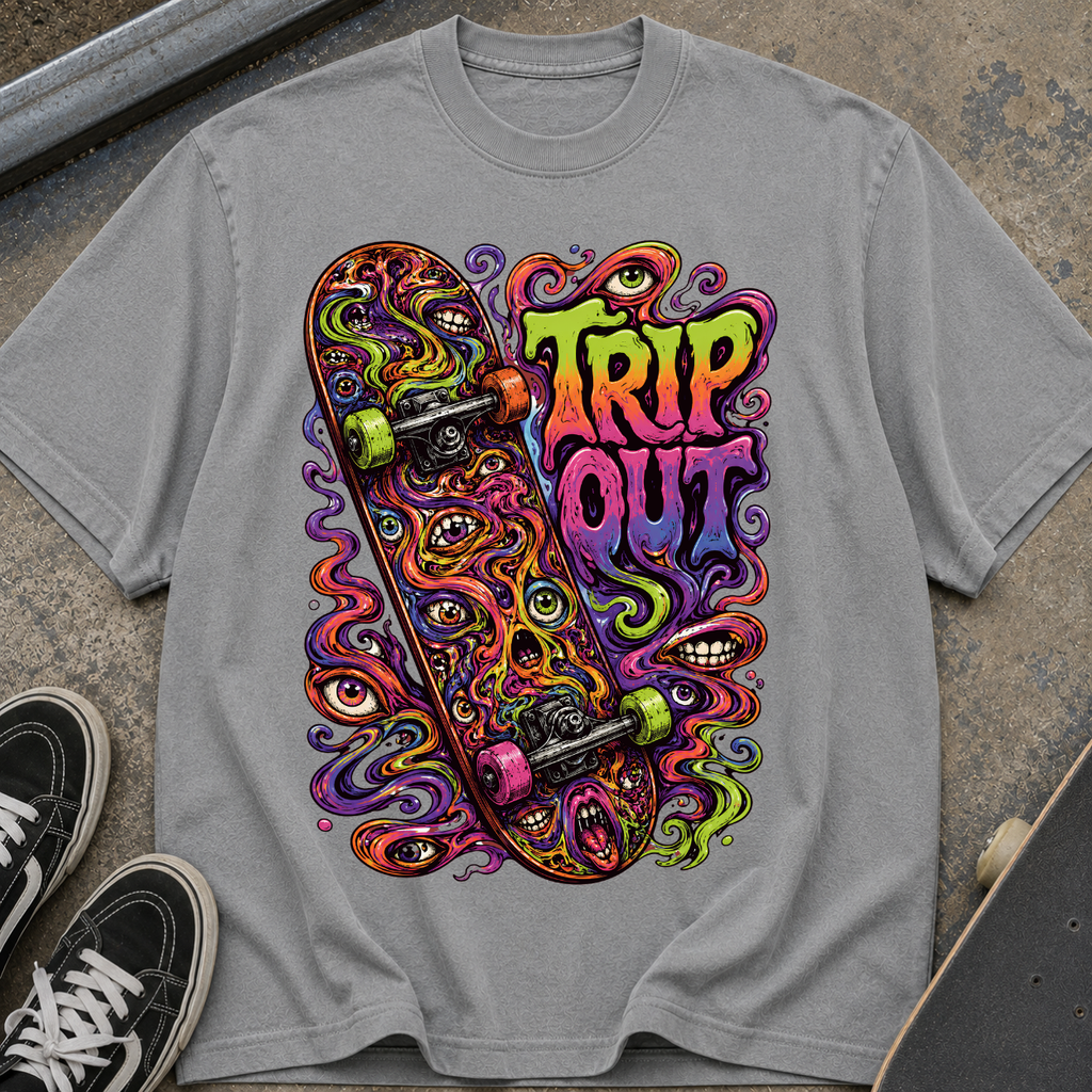 Trip Out Skateboard T-Shirt