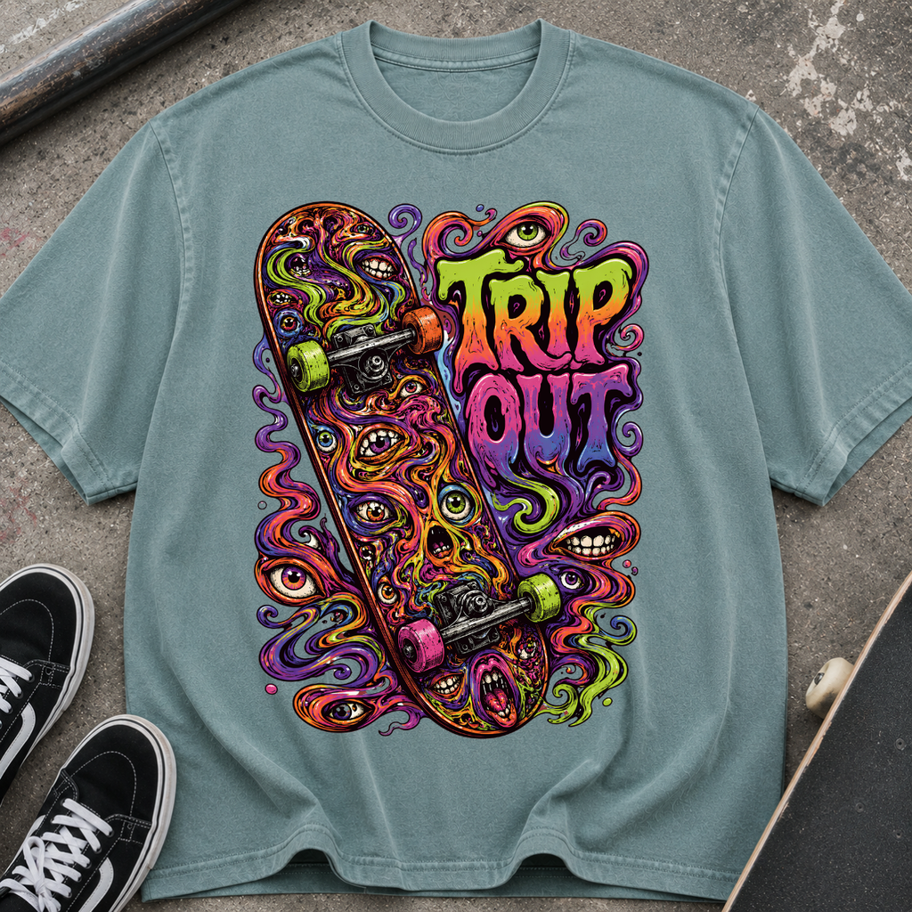 Trip Out Skateboard T-Shirt