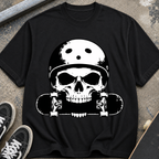 Skull & Skateboard T-Shirt