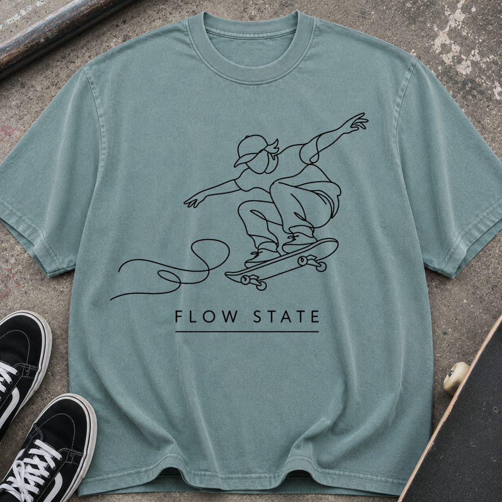 Flow State Skateboarder T-Shirt