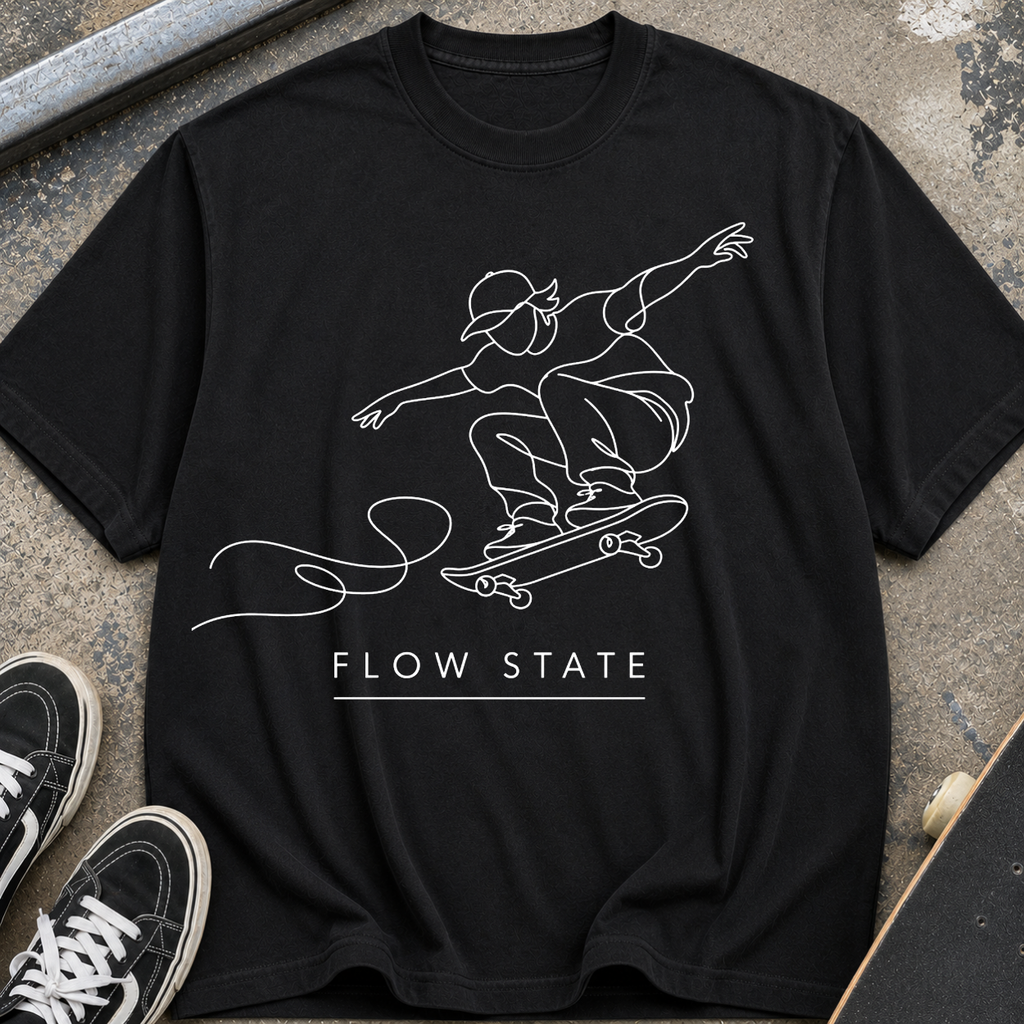 Flow State Skateboarder T-Shirt
