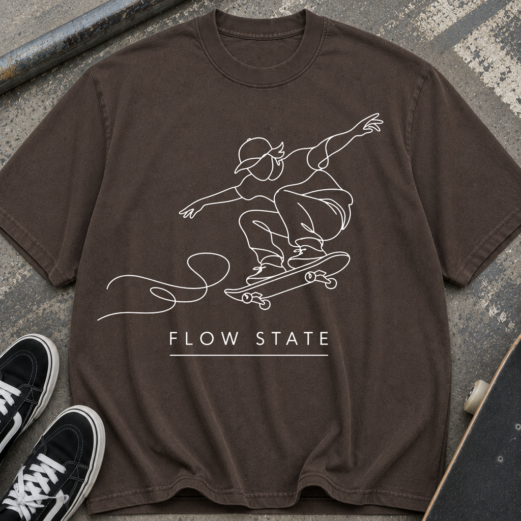 Flow State Skateboarder T-Shirt