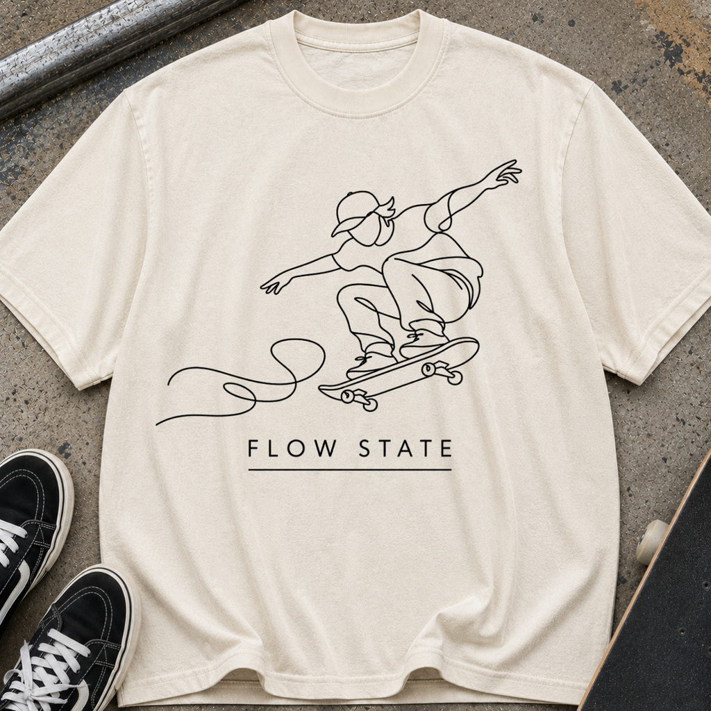 Flow State Skateboarder T-Shirt