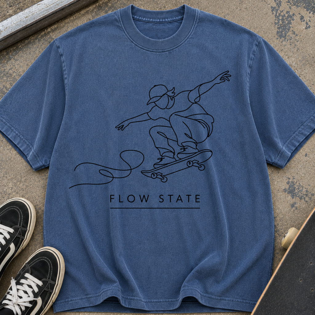 Flow State Skateboarder T-Shirt