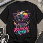 Radical Ride Skateboard T‑Shirt