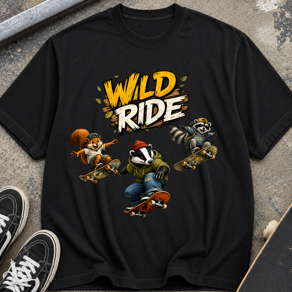 Wild Ride Skateboard T-Shirt