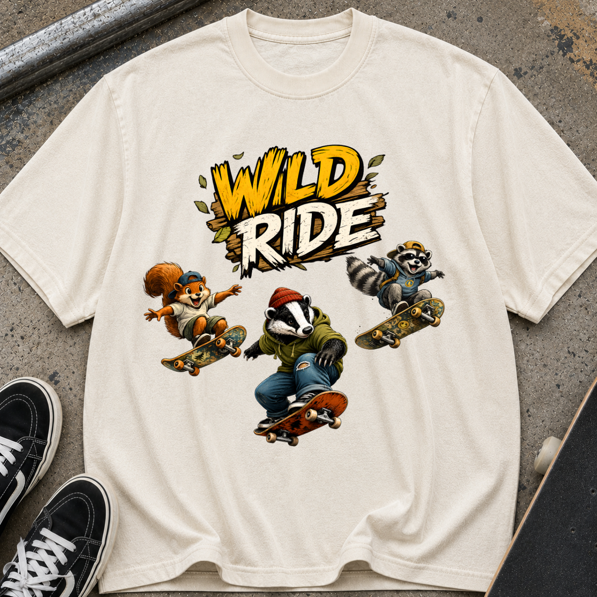 Wild Ride Skateboard T-Shirt