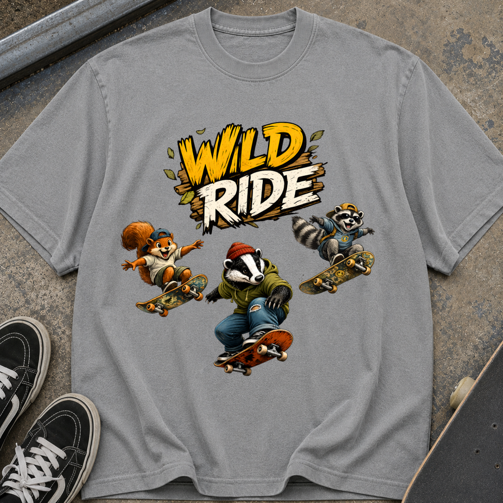 Wild Ride Skateboard T-Shirt