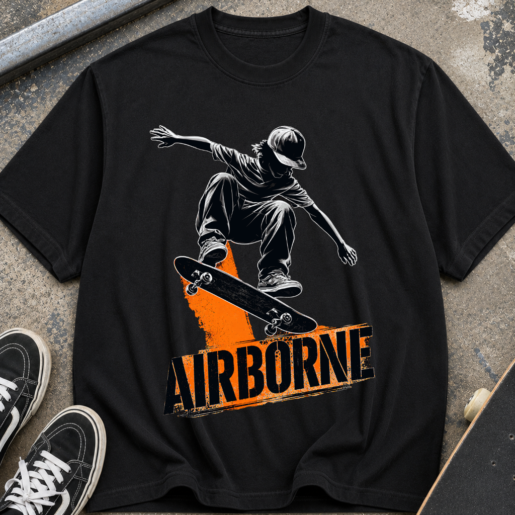 Airborne Skateboard T-Shirt
