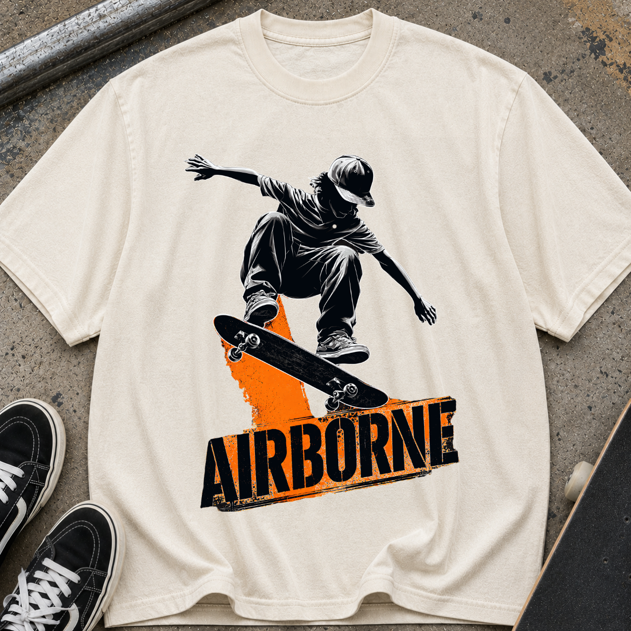Airborne Skateboard T-Shirt