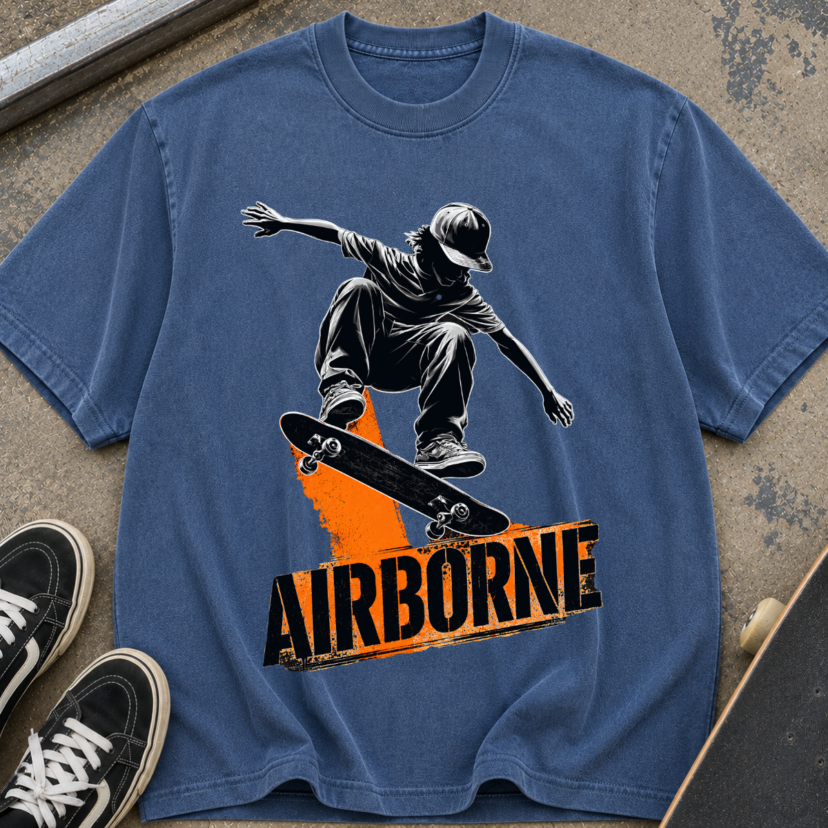 Airborne Skateboard T-Shirt