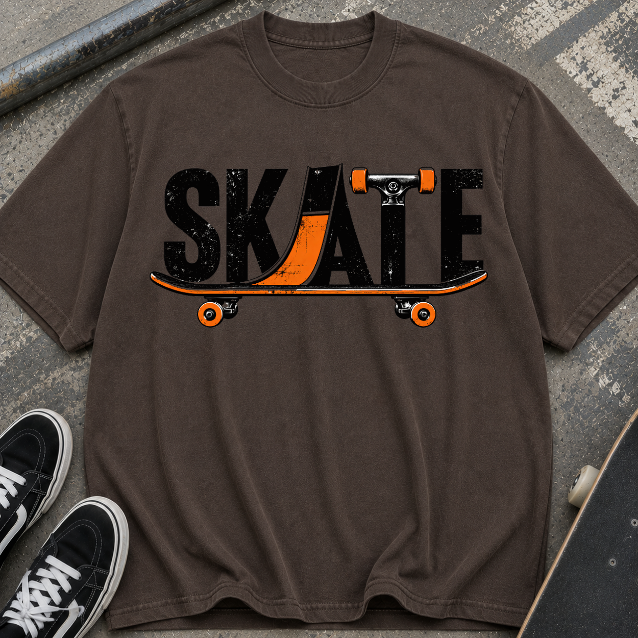 Skateboard Graphic T-Shirt