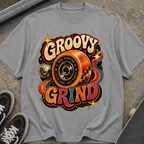 Groovy Grind Retro Vinyl T-Shirt