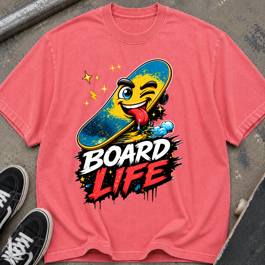 Board Life Skateboard Graphic T-Shirt
