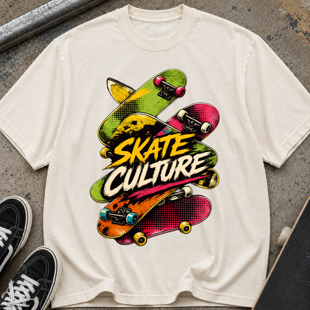 Skate Culture Graphic T-Shirt