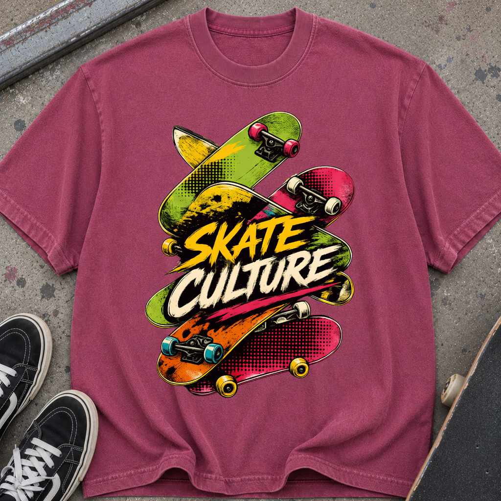 Skate Culture Graphic T-Shirt