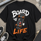 Board Life Skateboard T-Shirt