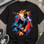 Skateboarder Action T-Shirt