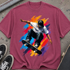 Skateboarder Action T-Shirt