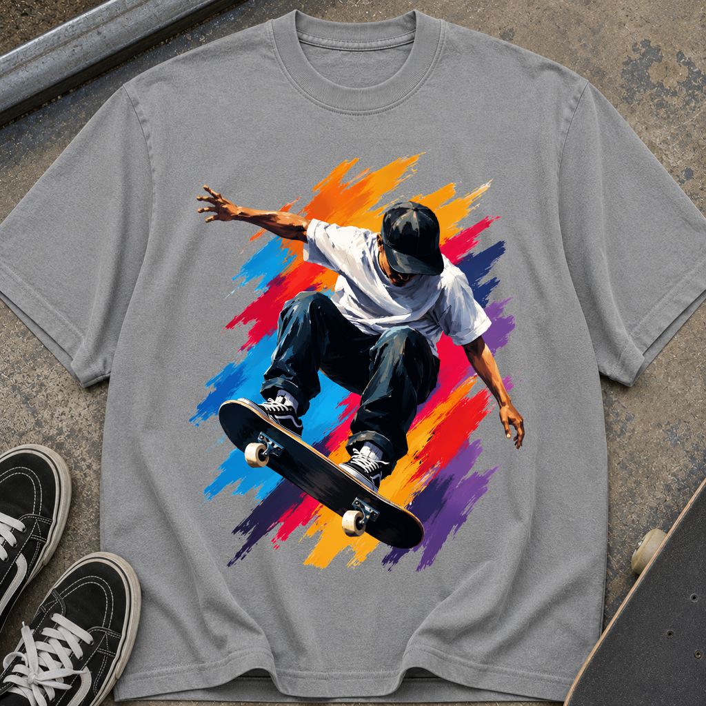 Skateboarder Action T-Shirt