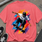 Skateboarder Action T-Shirt