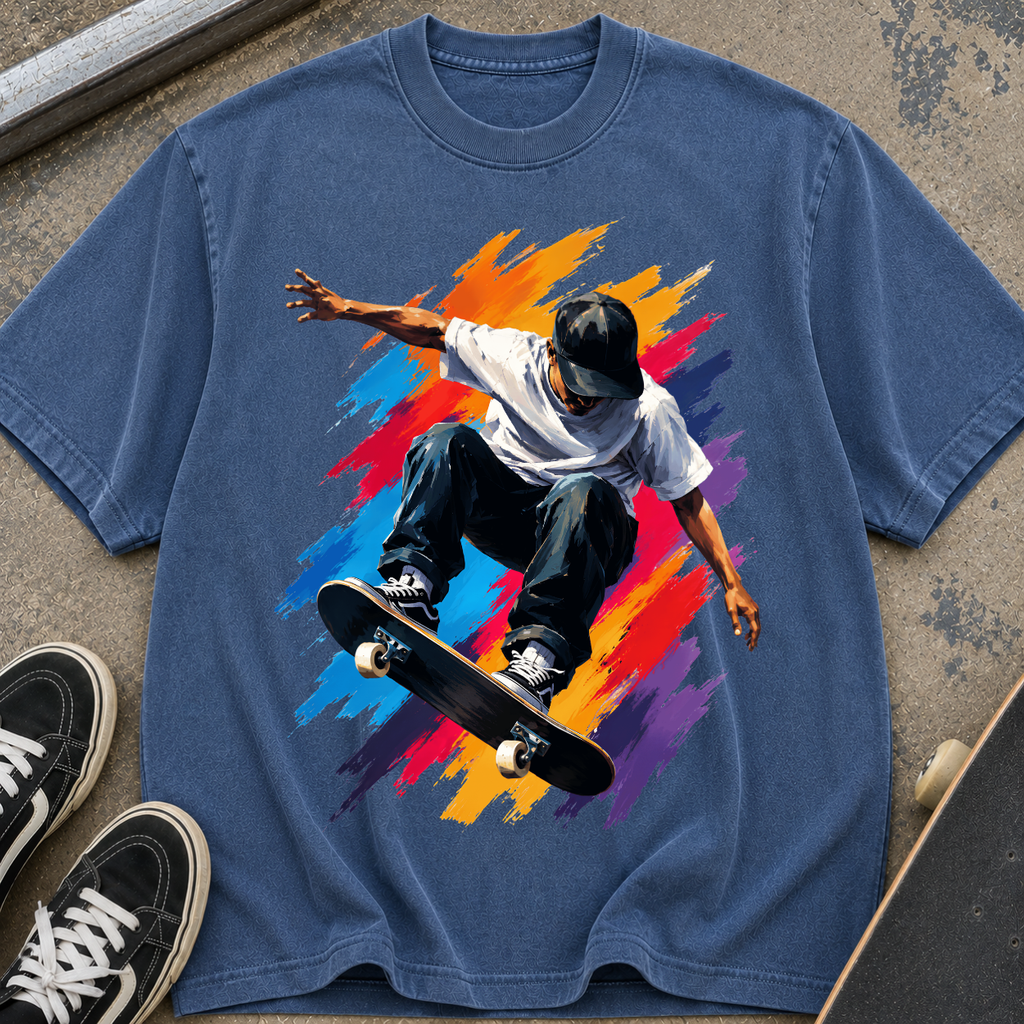 Skateboarder Action T-Shirt