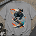Skateboarder Graphic T‑Shirt