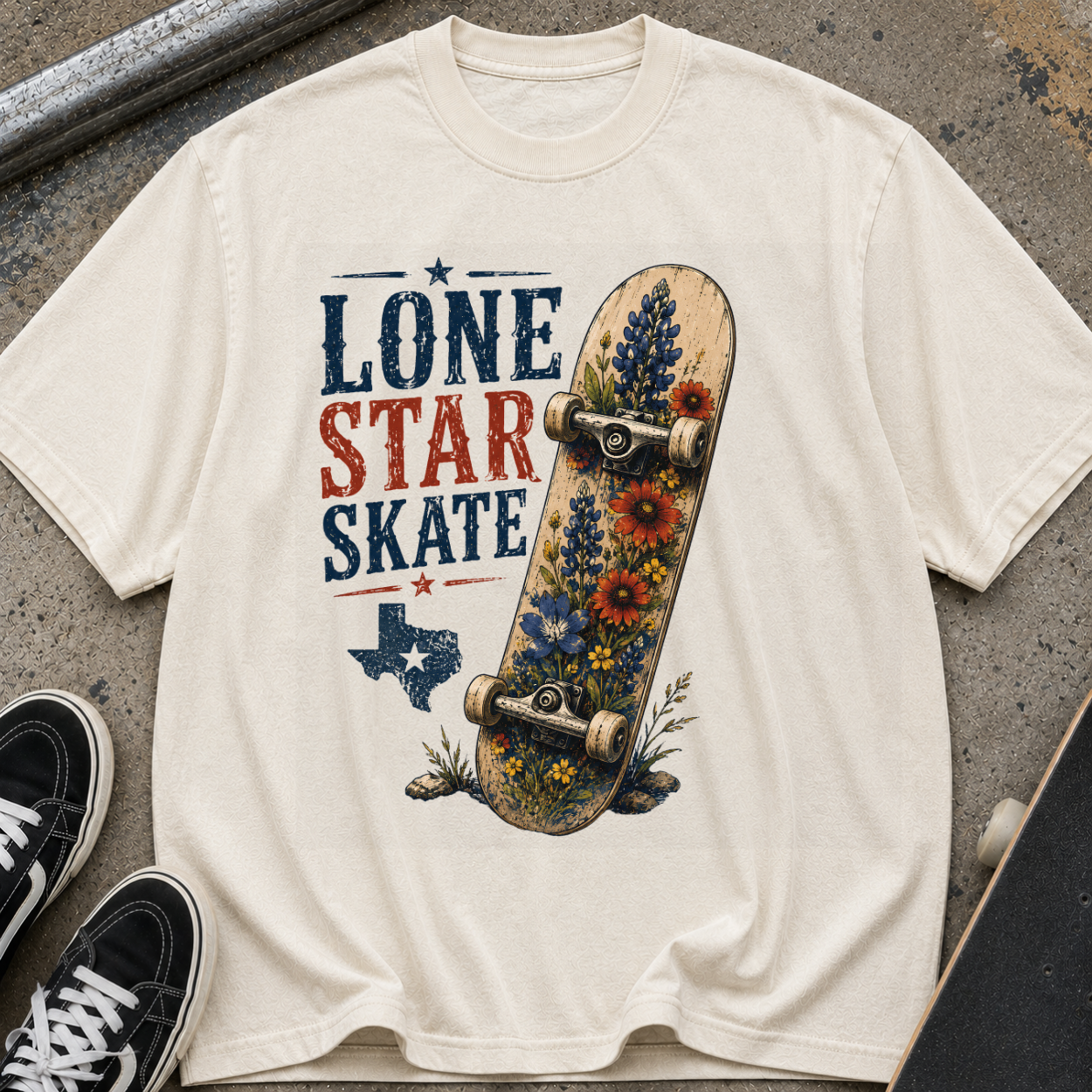 Lone Star Skateboard T-Shirt