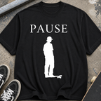 Pause Skateboard Silhouette T‑Shirt