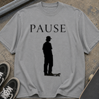 Pause Skateboard Silhouette T‑Shirt