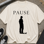 Pause Skateboard Silhouette T‑Shirt
