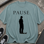 Pause Skateboard Silhouette T‑Shirt