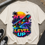 Level Up Skateboard T-Shirt