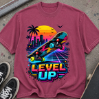 Level Up Skateboard T-Shirt