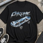 Chrome Skateboard Graphic T‑Shirt