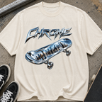 Chrome Skateboard Graphic T‑Shirt