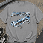 Chrome Skateboard Graphic T‑Shirt