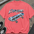 Chrome Skateboard Graphic T‑Shirt