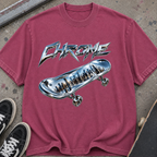 Chrome Skateboard Graphic T‑Shirt
