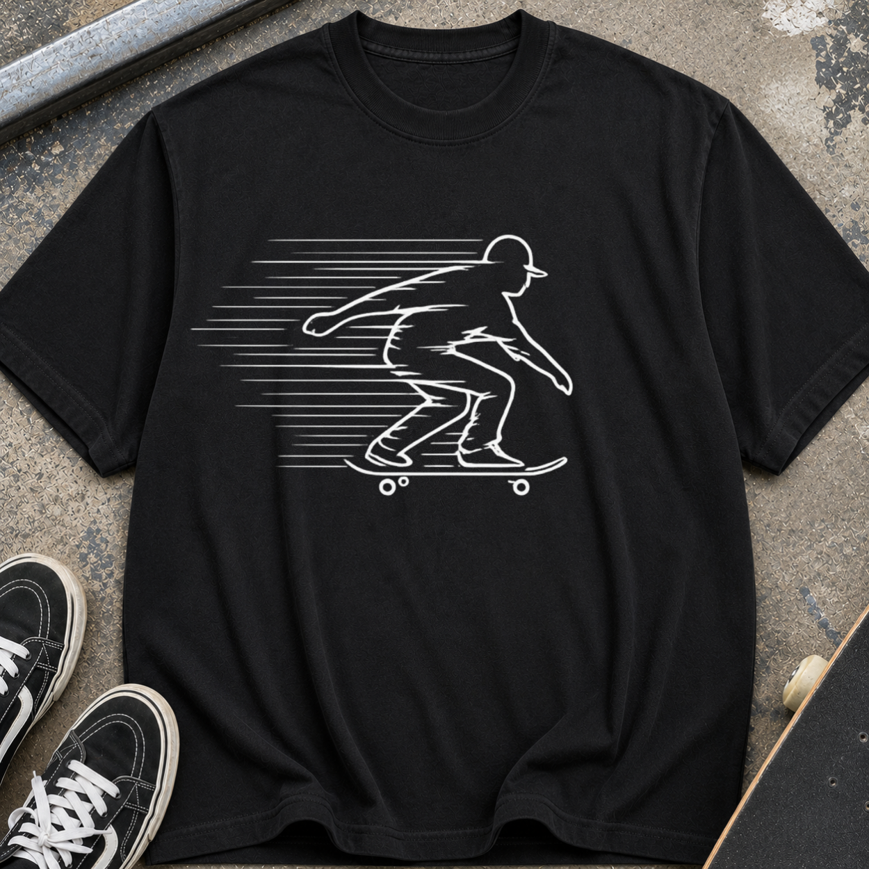 Skateboard Silhouette Tee