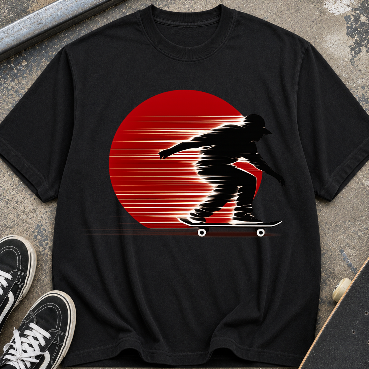 Skateboard Silhouette Tee