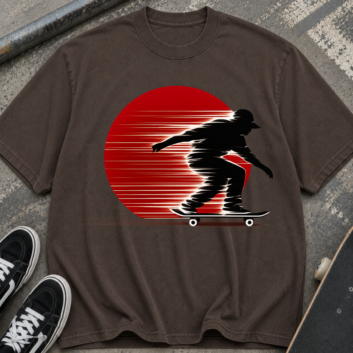 Skateboard Silhouette Tee