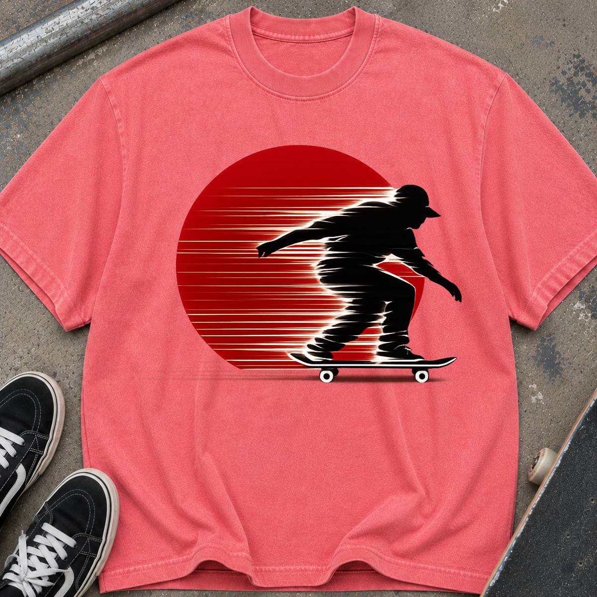 Skateboard Silhouette Tee