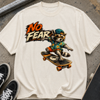 No Fear Skateboard Raccoon T-Shirt
